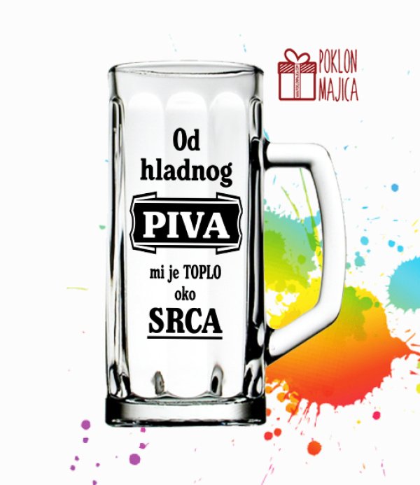 Krigle sa natpisom stampom/Krigle za pivo/od hladnog piva mi je toplo oko srca KRIGLA.jpg